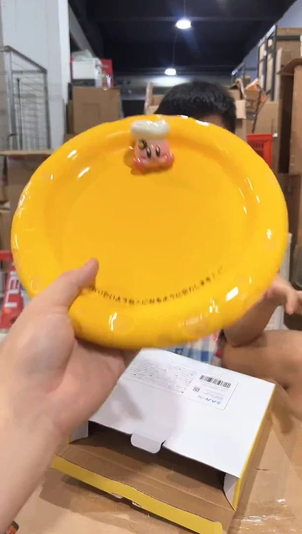 瓷片原盒星之卡比奶酪盘
