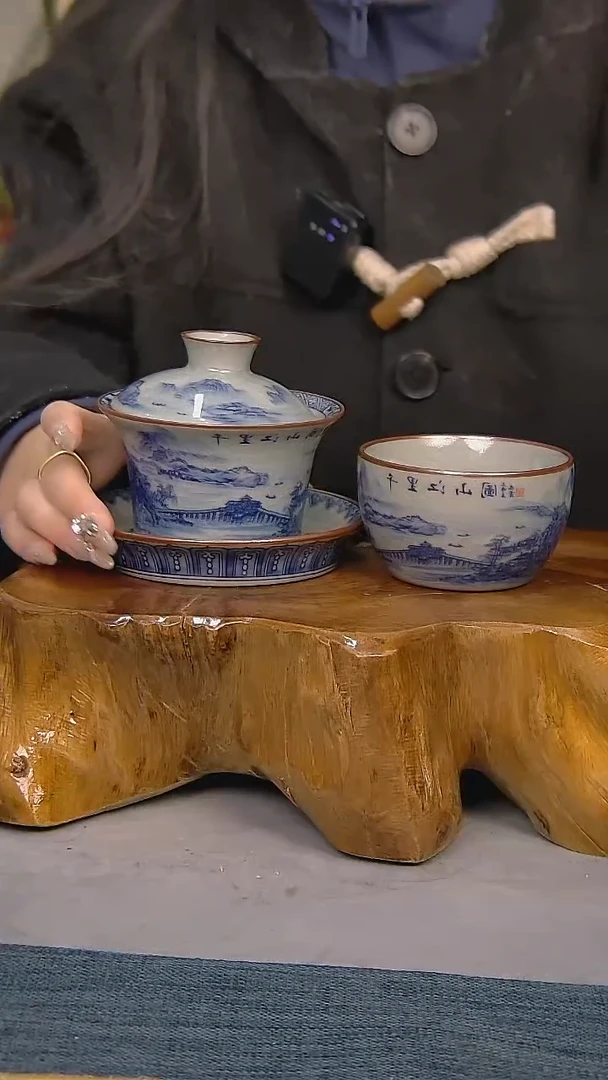 【闪购商品】2件套陶瓷茶具家用简装系列