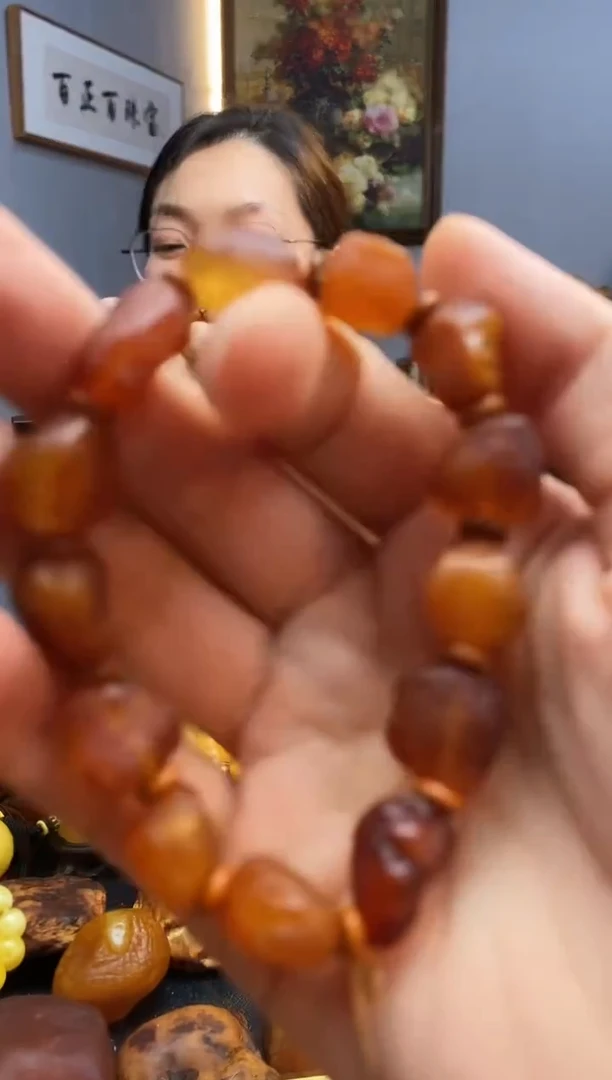 手串琥珀未镶嵌手串
