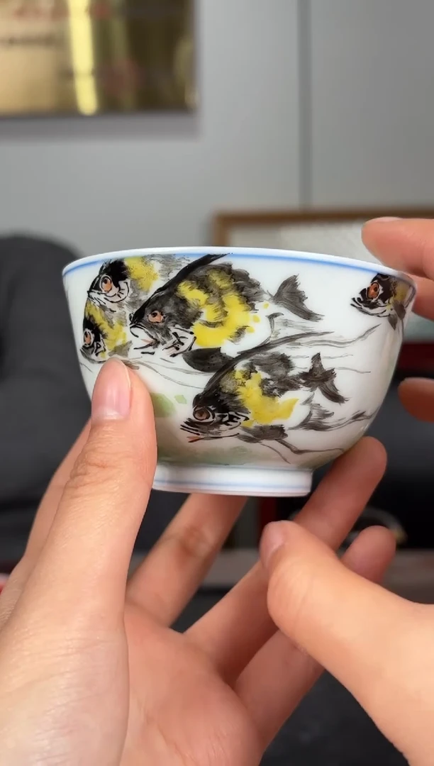 【闪购商品】杯子 B25【人间瓷画】《熊文波》