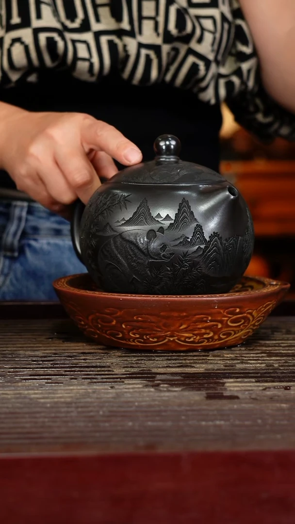 宜兴原矿紫砂壶茶壶宜兴原矿紫砂壶茶壶500C