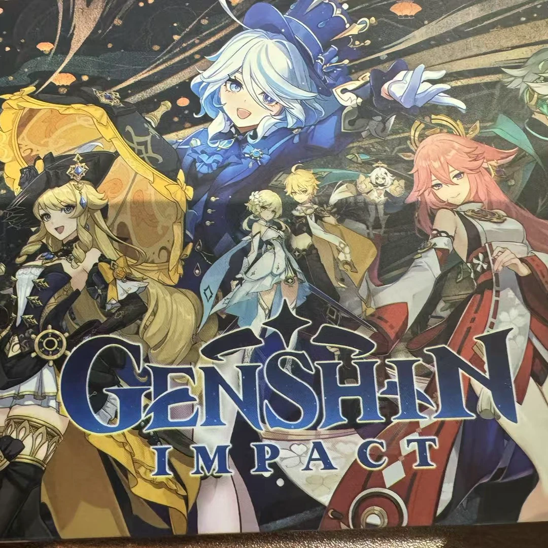 9.9点菜《原神》周边高透亚克力原神水晶砖摆件12*8*1.5