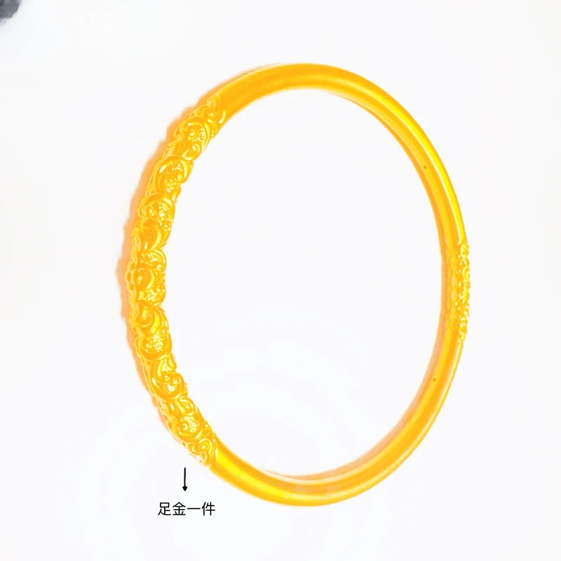 【阿平专享】黄金手镯水贝黄金足金999樱花哪吒手镯 QAZ281{一件}
