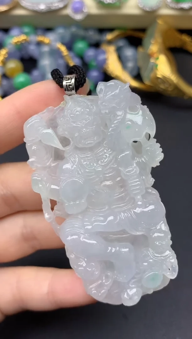 颈饰未镶嵌翡翠87-雪姐翡翠天天见