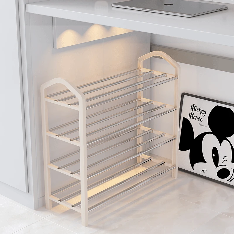 轻奢鞋柜子北欧鞋架新款入户门口收纳架室内家用鞋架子出租房专用