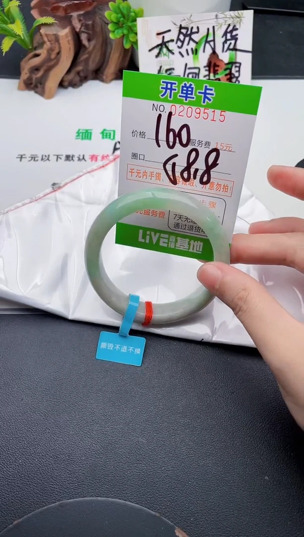 未镶嵌手镯翡翠15天然翡翠A货