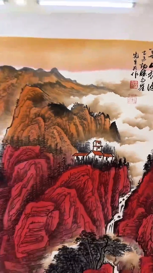 国画王炳杰手绘绘画作品5-24