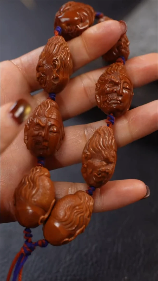 手串/手链橄榄核九林核雕文玩作品