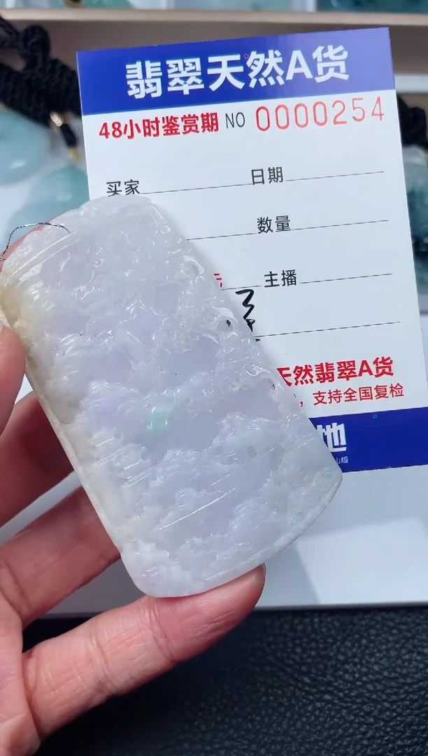 【闪购商品】翡翠颈饰未镶嵌山水