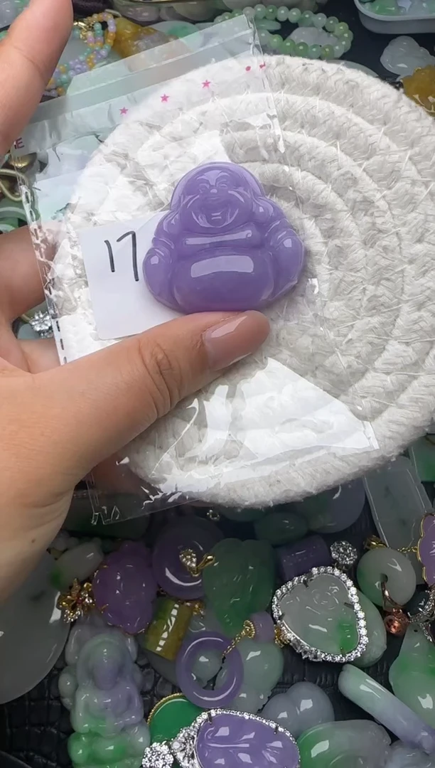 颈饰未镶嵌翡翠缅甸翡翠吊坠