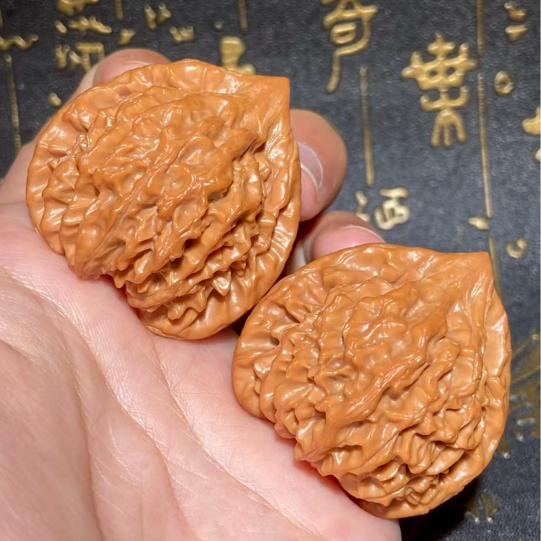 文玩核桃把件龙门涧边39肚36高40
