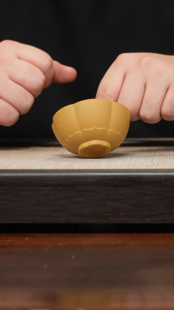 【闪购商品】紫砂茶壶黄金段莲花杯