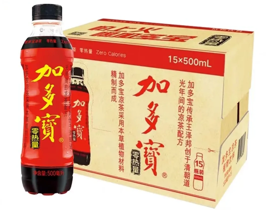 加多宝凉茶零热量500ml*5瓶