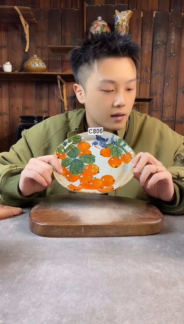 碗806，手工手绘，超值陶瓷