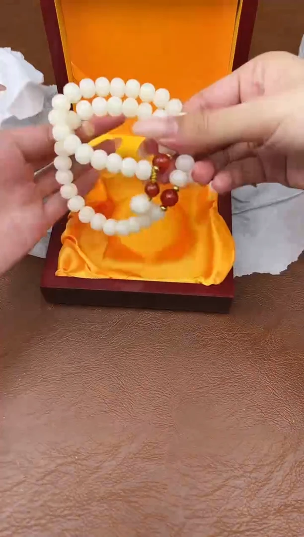 万家文玩阁白玉菩提链接@@SP261