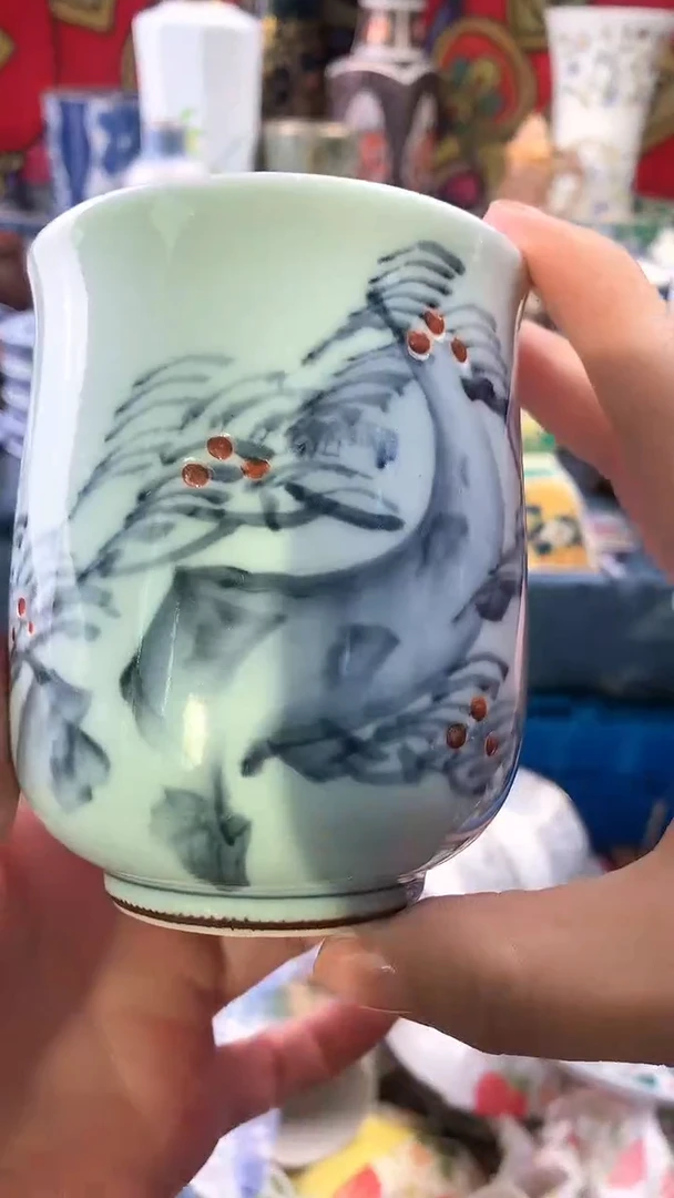 ?*睐镰仓精美瓷器18包邮A453