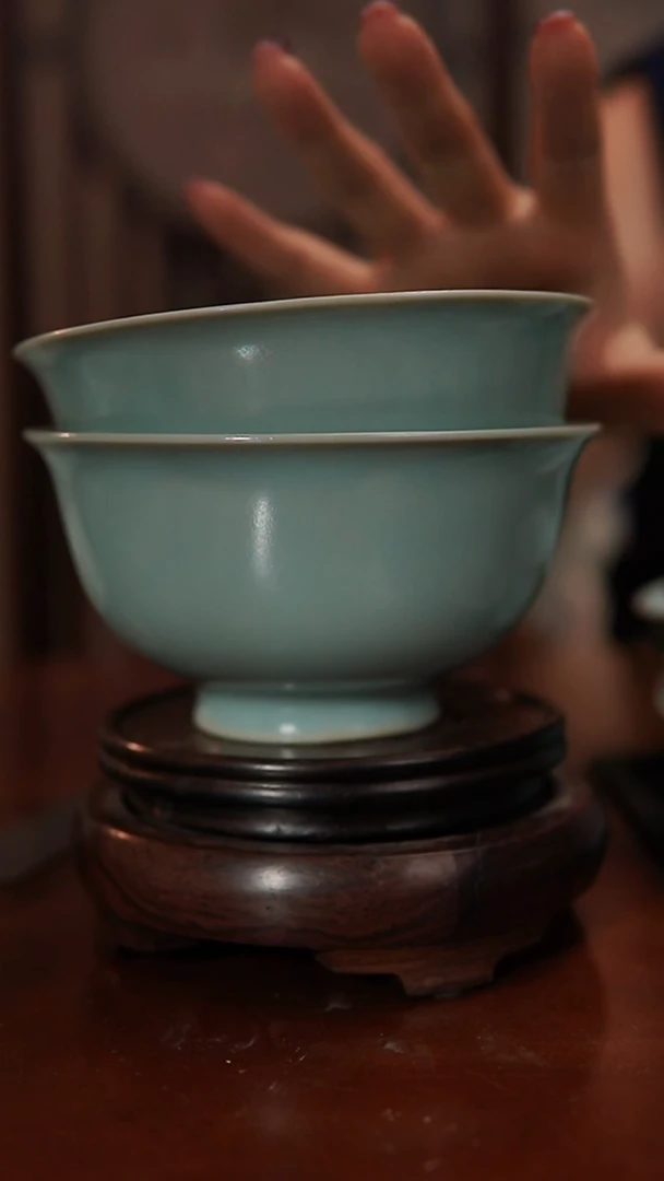 瓷片原产地原矿釉汝瓷