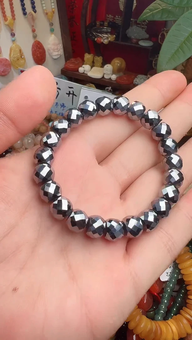 未镶嵌手链翡翠小*丁 （一物一件）001996