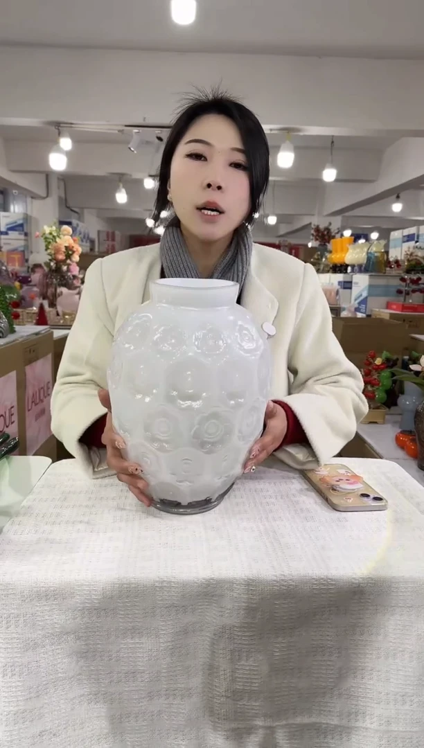 【闪购商品】琉璃瑞鸿花器早Q-33