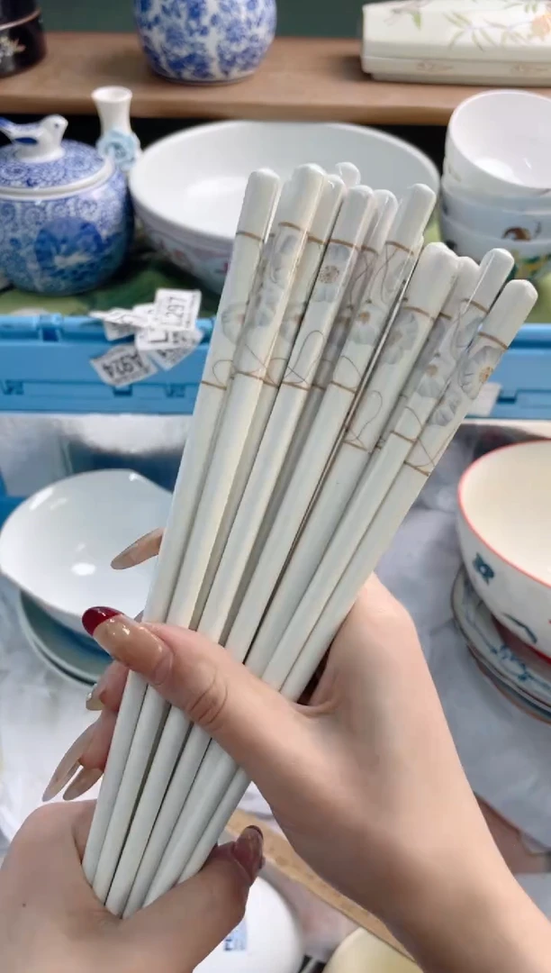 陶瓷向**开X筷子*********