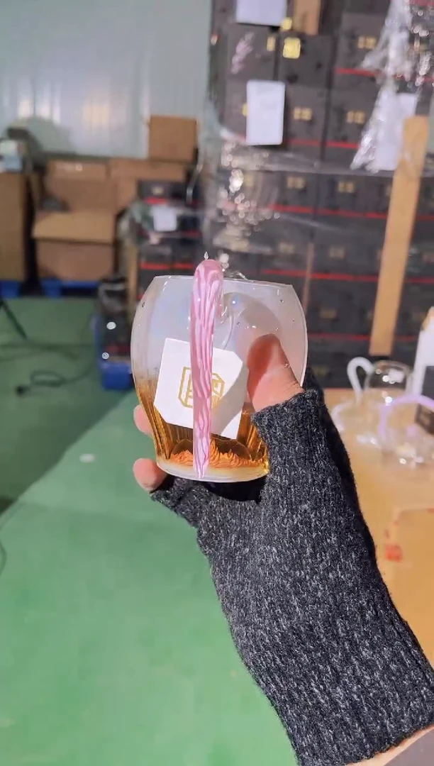 【闪购商品】粉凤尾清源公道杯晶焱金标