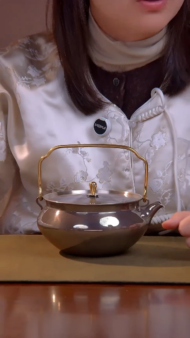 浮丘山房 见山 紫皮 足银 烧水壶