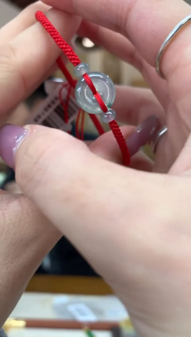 未镶嵌手绳翡翠手绳