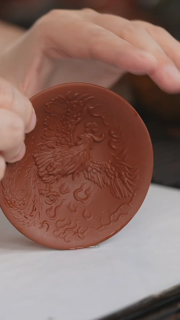 茶壶紫砂紫砂周边凤杯