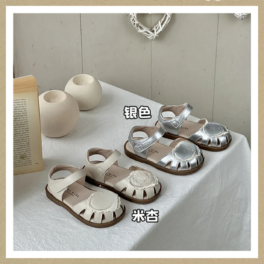 儿童凉鞋软底防滑卡通宝宝板鞋 255233