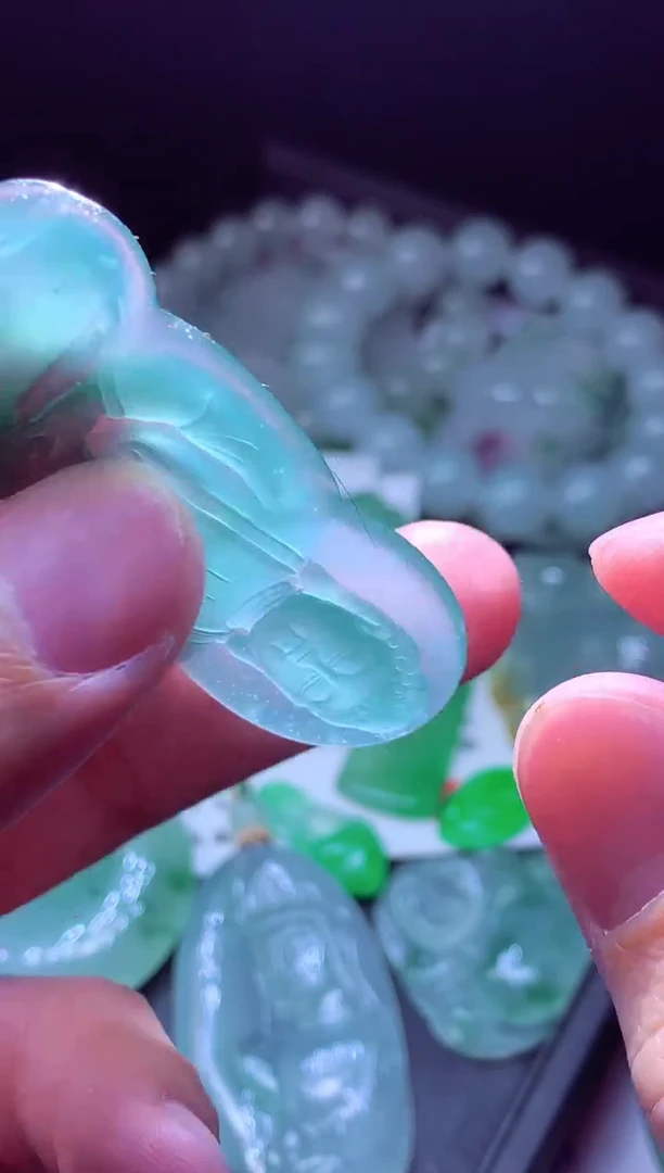 未镶嵌定制翡翠陈*#翡翠毛货定制572216