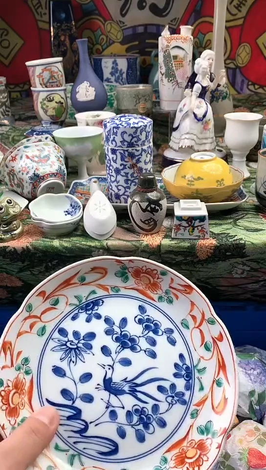 慕*人镰仓瓷器满18包邮E695