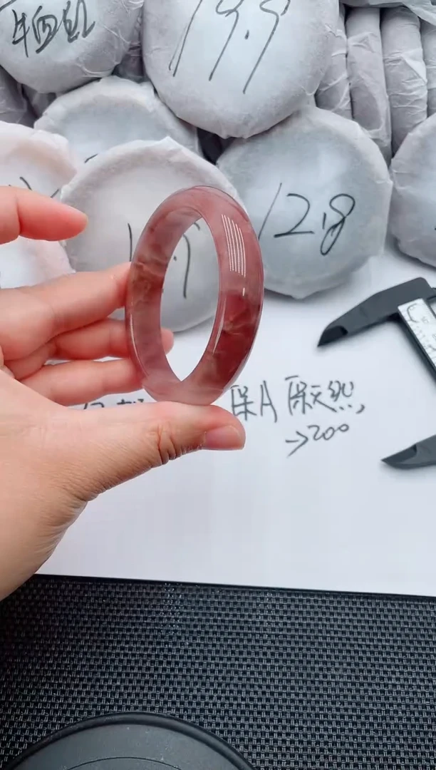 未镶嵌手镯石英质玉5-55-56