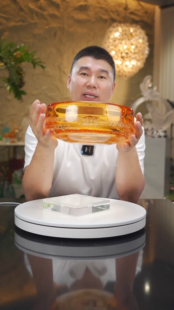 琉璃福利琥珀果碗