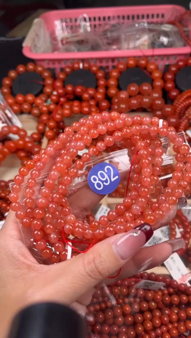 【闪购商品】南红玛瑙珠宝奇石未镶嵌892-6+随机多样性/一条