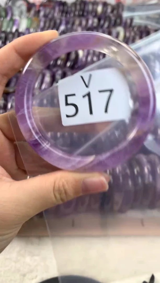 【闪购商品】水晶水晶手镯V未镶嵌517-60