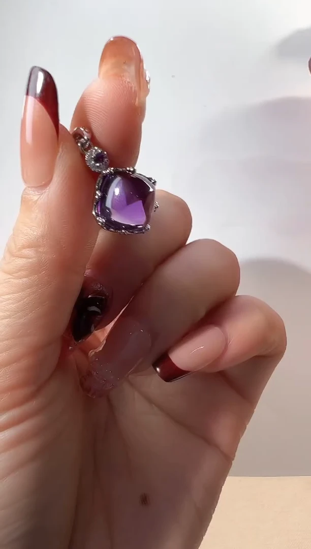 【闪购商品】水晶颈饰银S925镶嵌KT24052804