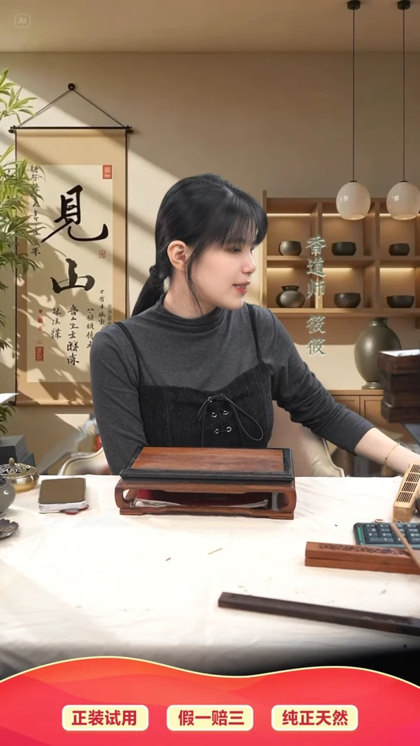 1?****?知唐龙涎香50克木盒装
