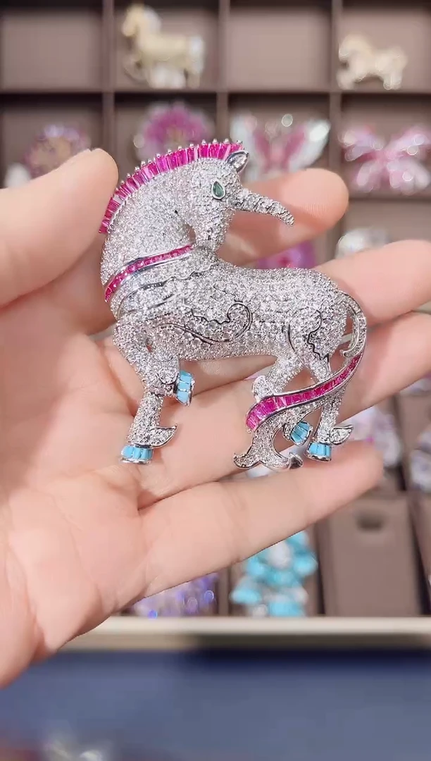 锆石铜合金红独角兽