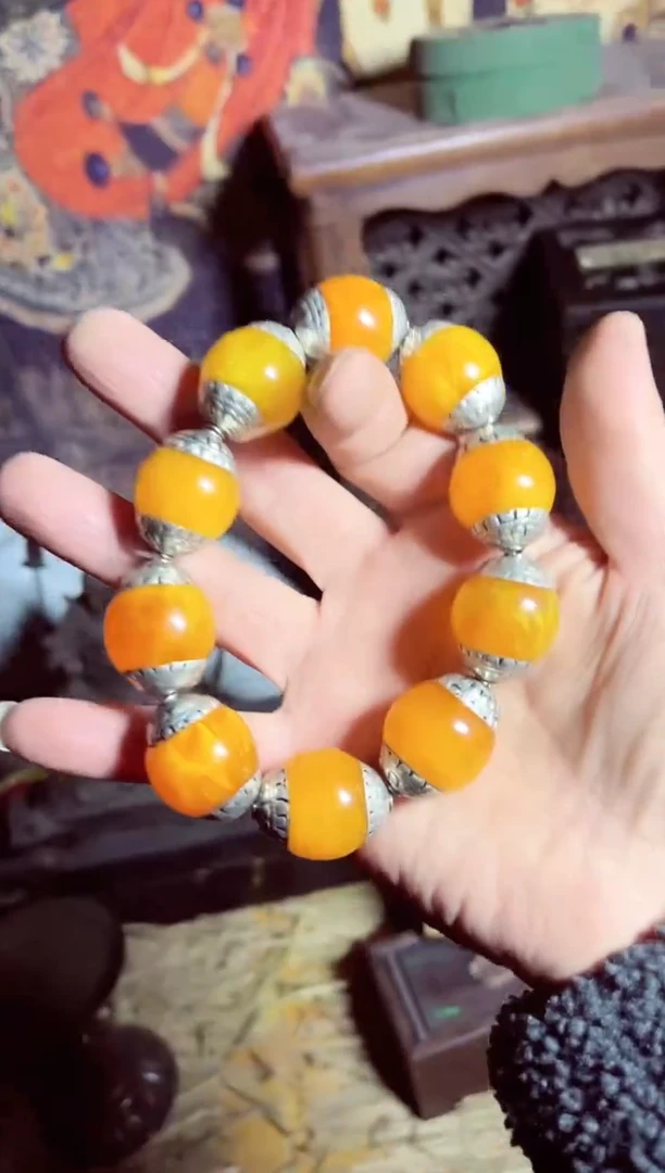 【闪购商品】蜜蜡颈饰未镶嵌安哥精品精选链接756374