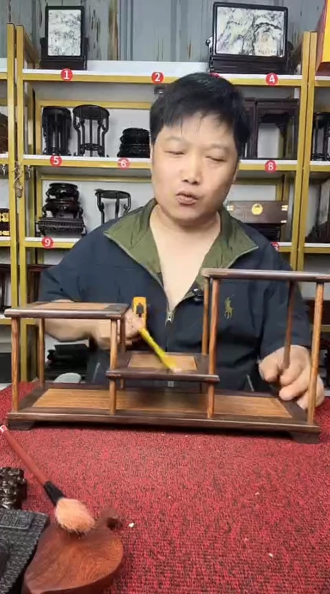 木非洲黑檀明式款35*12*19CM