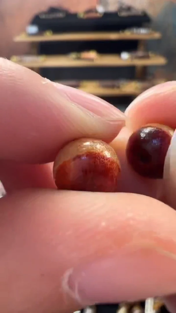 玛瑙/玉髓（覆膜）颈饰未镶嵌72（微瑕随机发货）