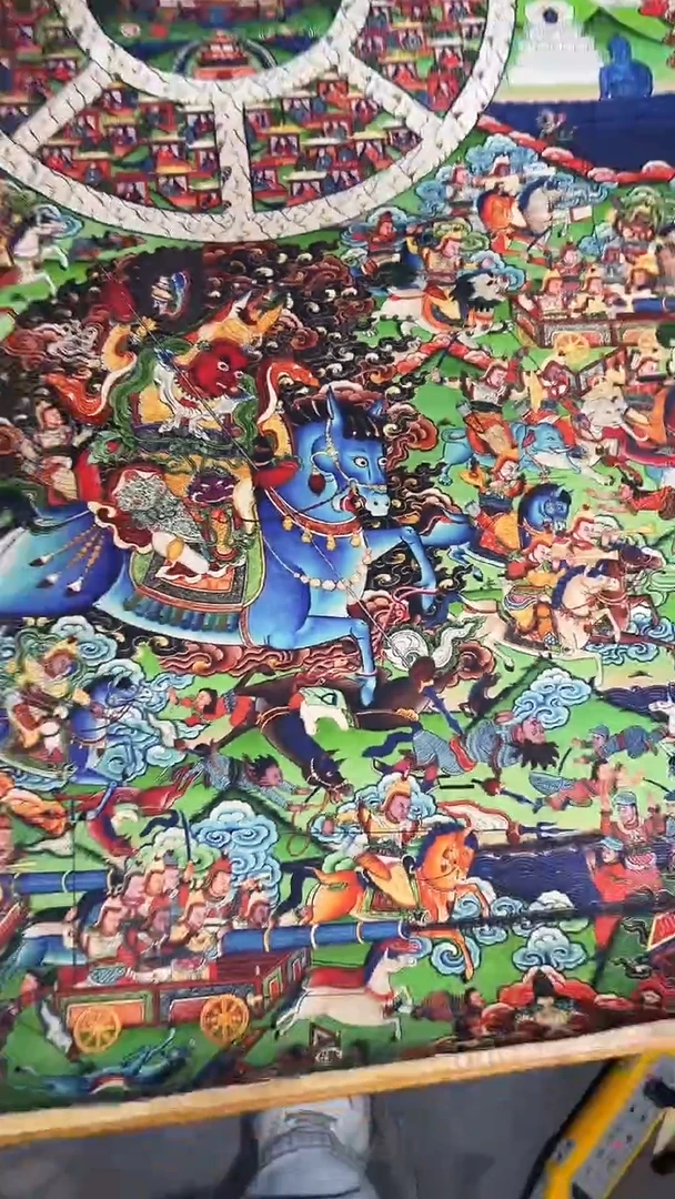 卷轴画卷轴唐卡商品