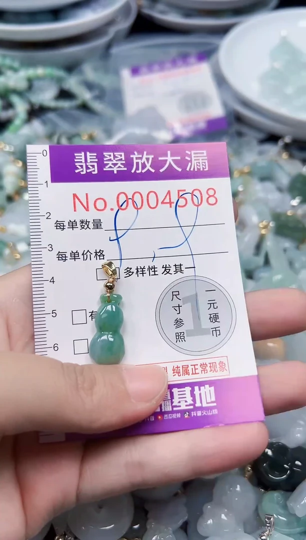 颈饰未镶嵌翡翠4508