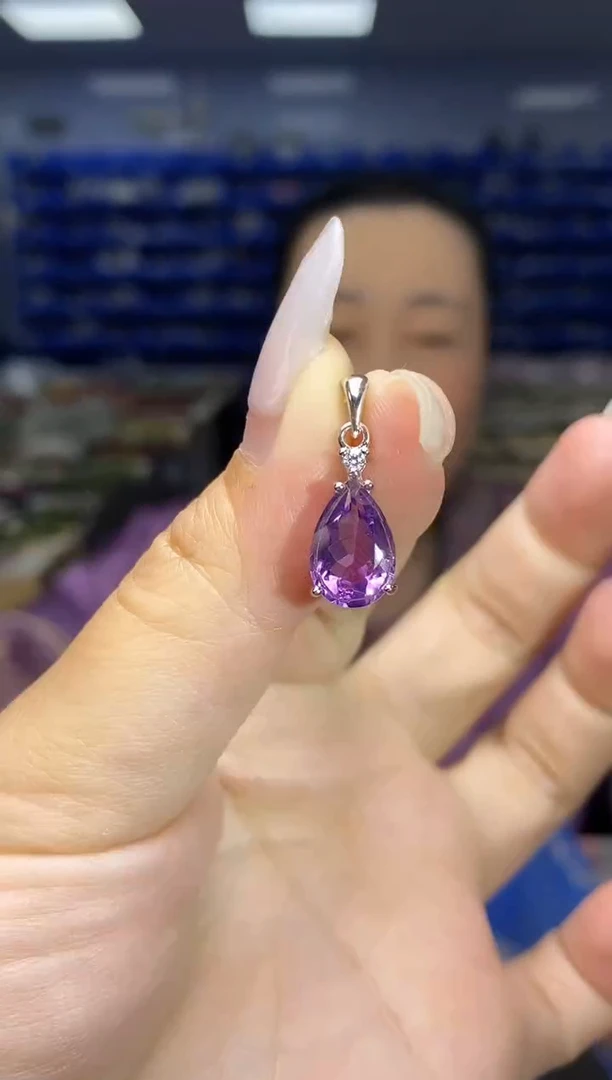 DZ5823银S925镶嵌水晶DZ5823