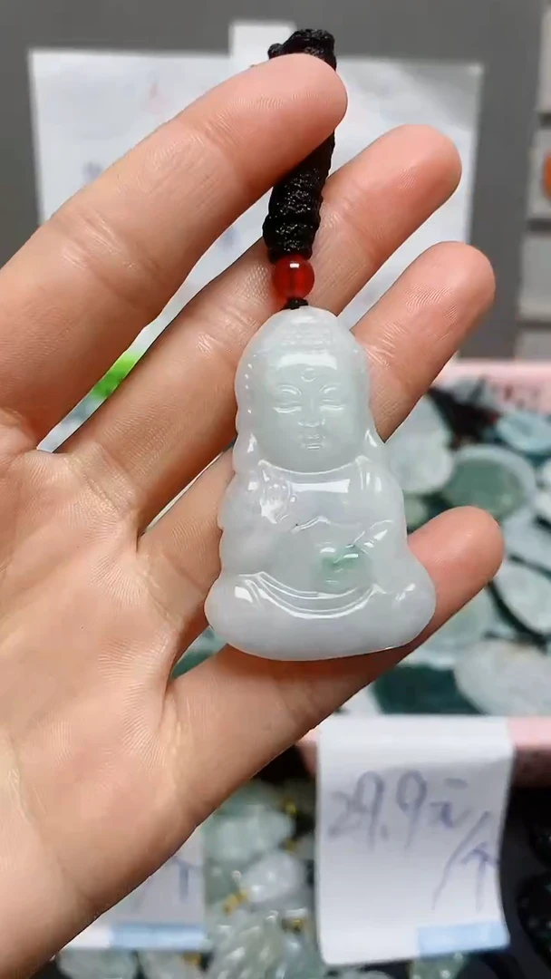 【闪购商品】翡翠颈饰未镶嵌天然翡翠A货