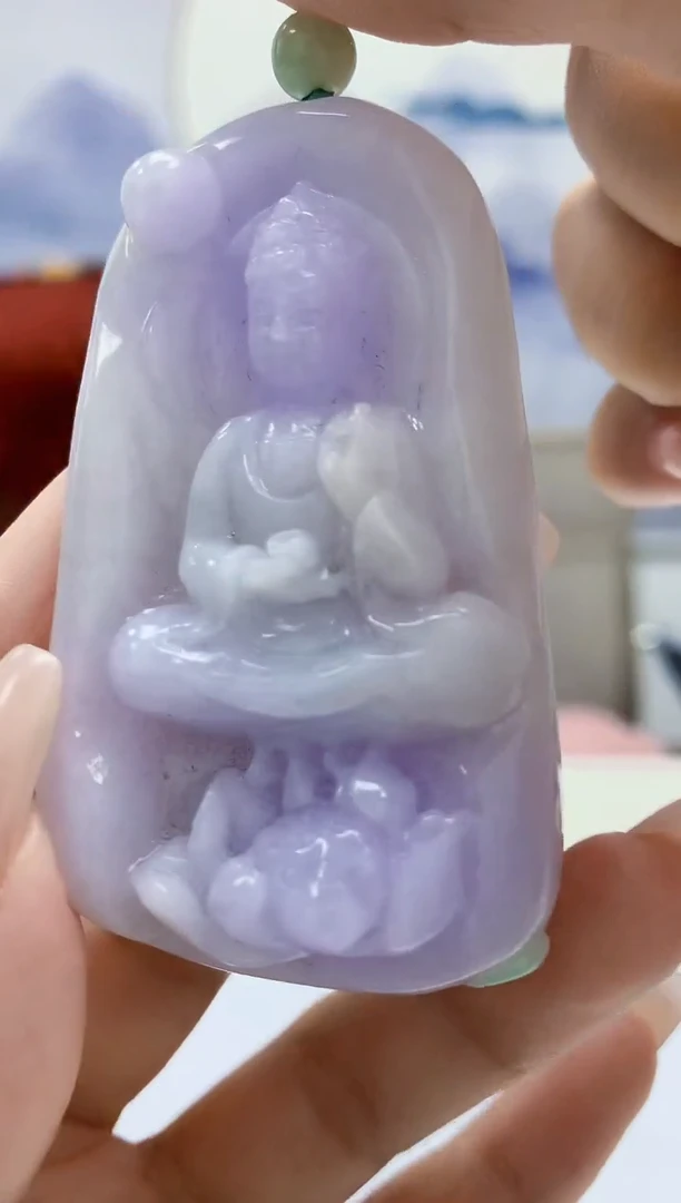 定制翡翠未镶嵌4829xx-毛货挂件124