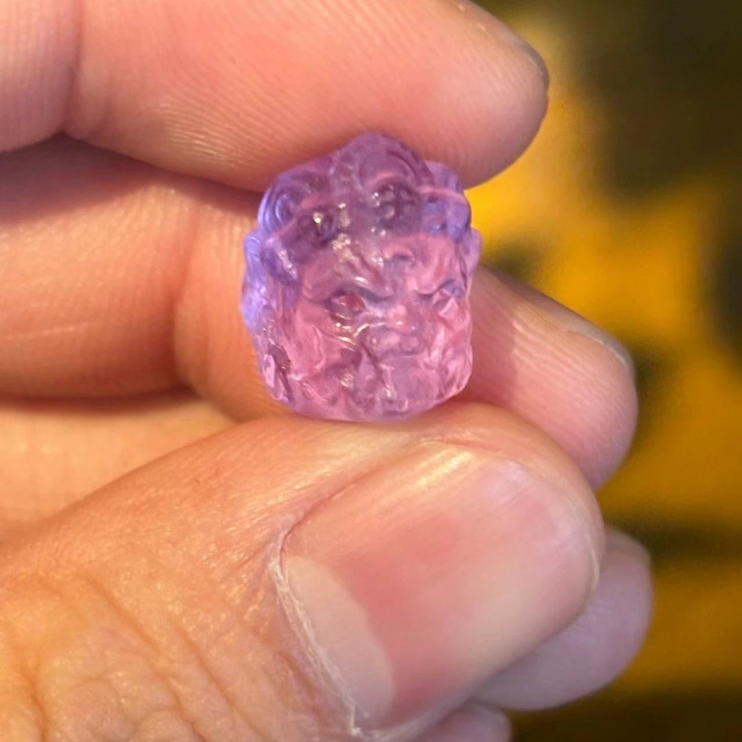 壹加|水晶大黑天紫色单珠