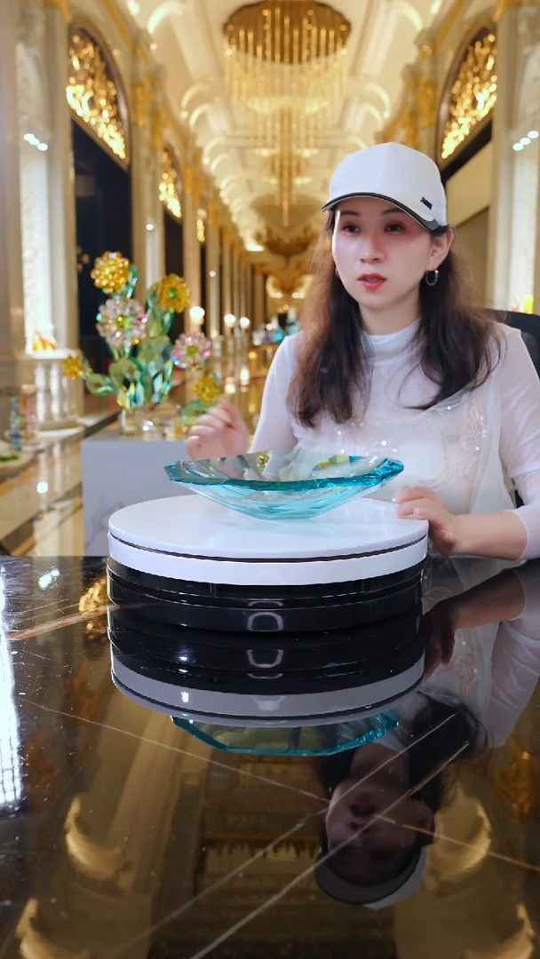 琉璃AJ1111076翠绿色琉璃果盘