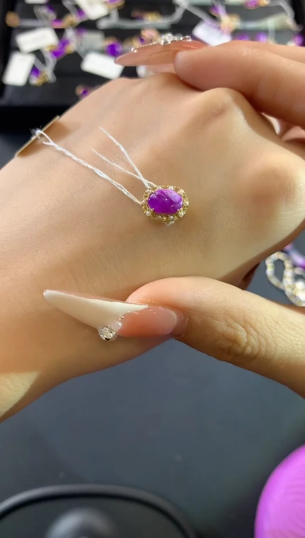 【闪购商品】苏纪石（舒俱来）.18K金镶嵌舒俱来饰品