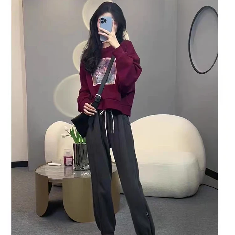 2025早秋新款女装微胖减龄高级时装套装小香风休闲时尚上衣两件套